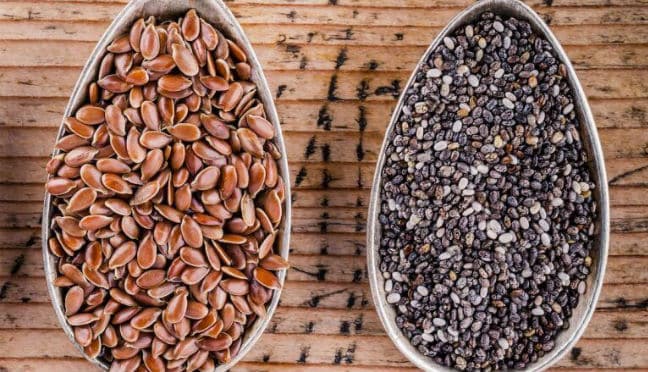 Linaza y chía: semillas con grandes beneficios para la salud